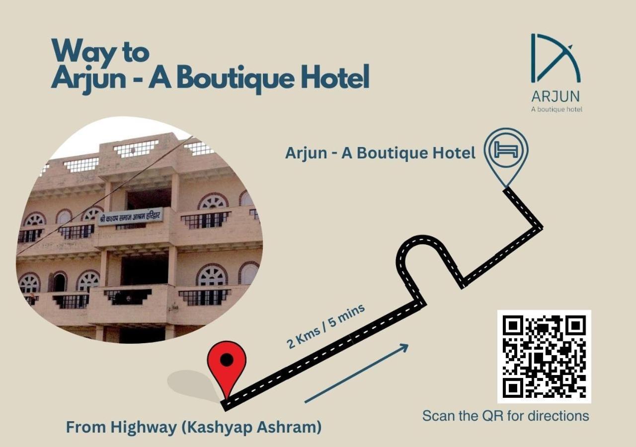 Arjun - A Boutique Hotel Haridwār Exterior foto